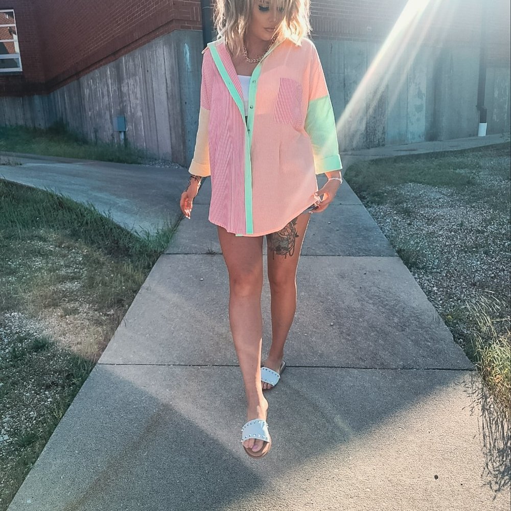 Sand, Sun & Fun Button Up - Picture 7 of 11